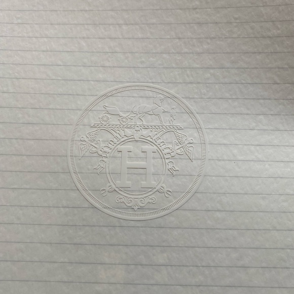 Authentic Brand New Hermes Note Book MM Size - Picture 4 of 7